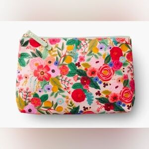 NWT Rifle Paper Co. Garden Party Cosmetic Bag / Pouch